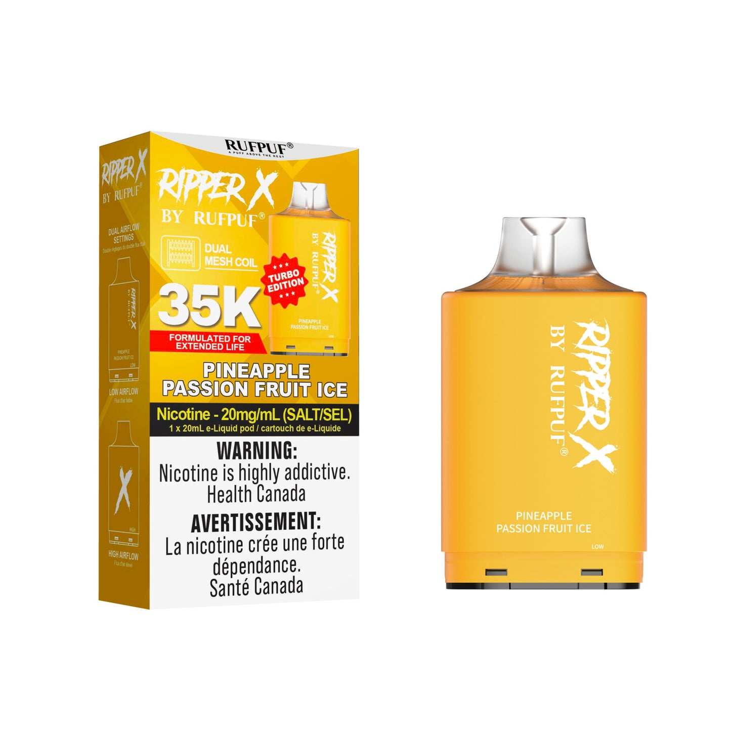 RUFPUF RIPPER X POD 35K PUFFS (Excise AB)
