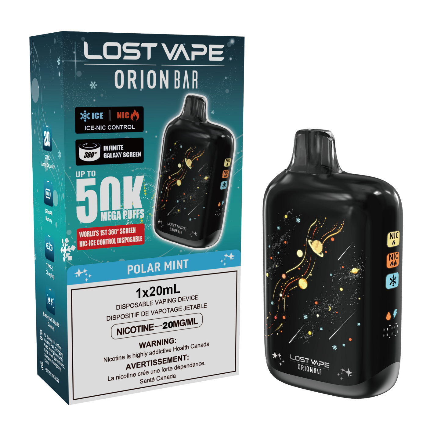 LOST VAPE ORION BAR 50K PUFFS