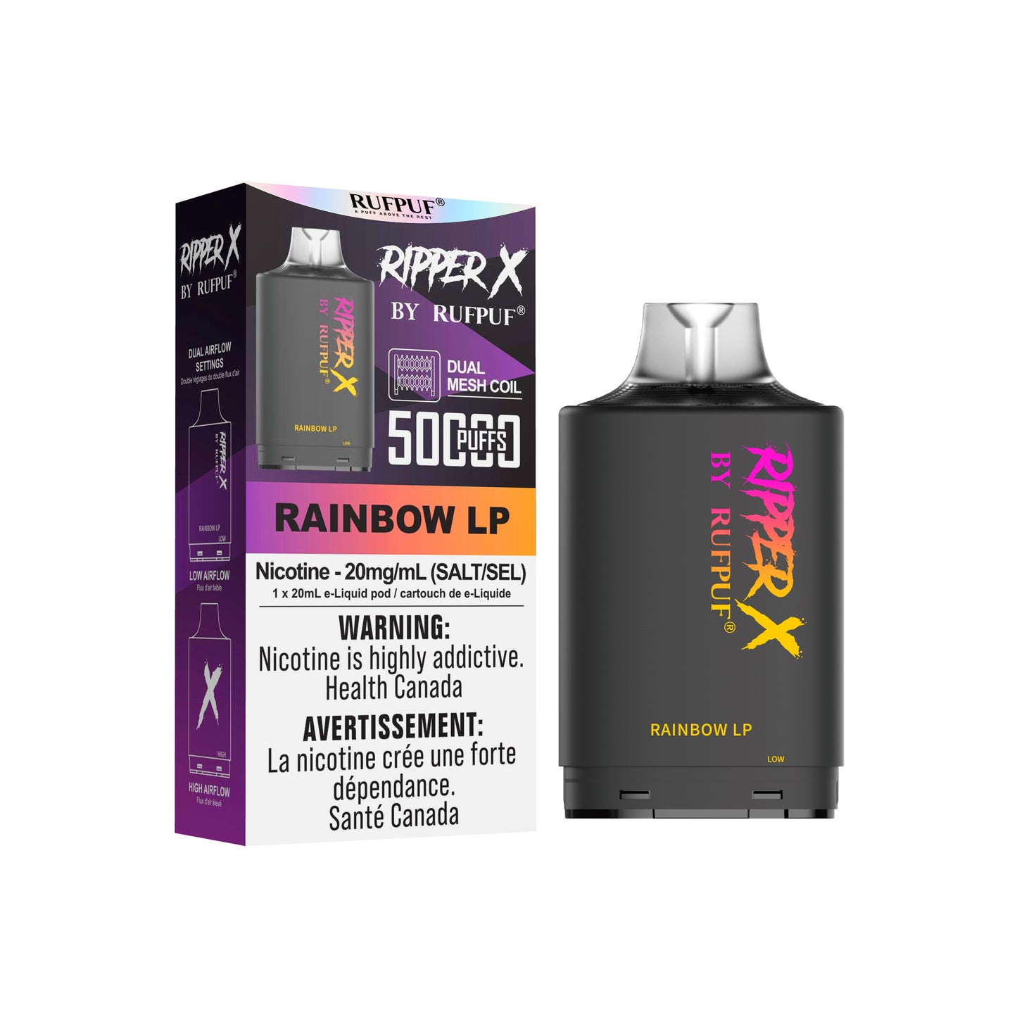 RUFPUF RIPPER X POD 50K PUFFS (Excise AB)