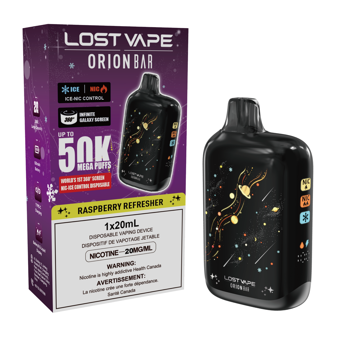 LOST VAPE ORION BAR 50K PUFFS