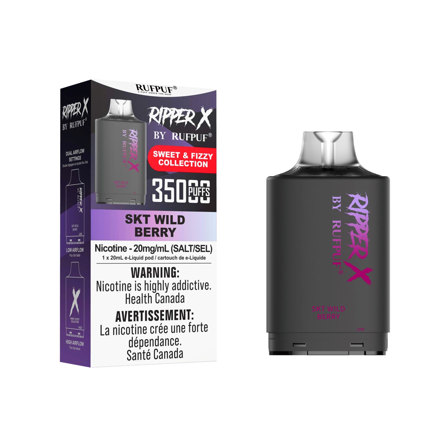 RUFPUF RIPPER X POD 35K PUFFS (Excise AB)