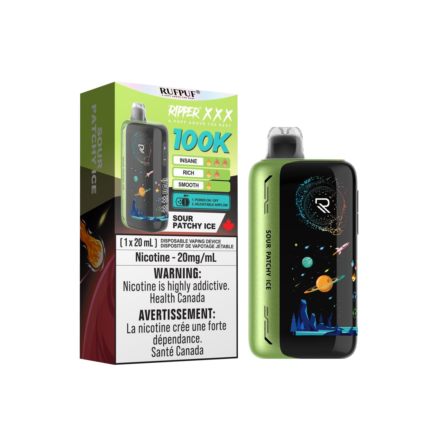 RIPPER XXX 100K PUFFS
