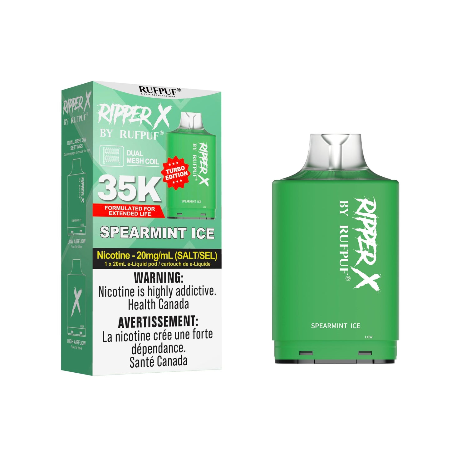 RUFPUF RIPPER X POD 35K PUFFS (Excise AB)