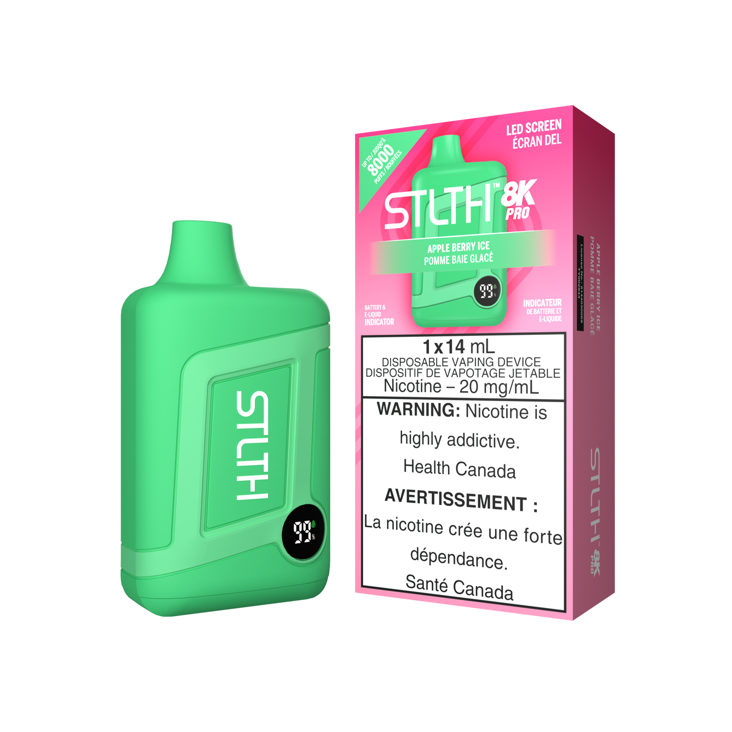 STLTH 8K PRO 8000 PUFFS
