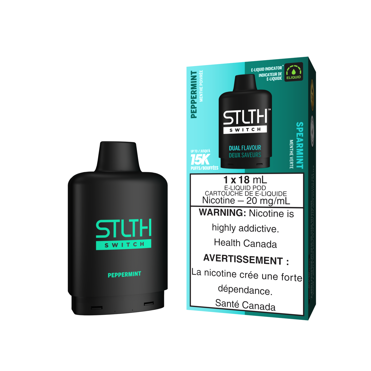 STLTH SWITCH POD 15K PUFFS
