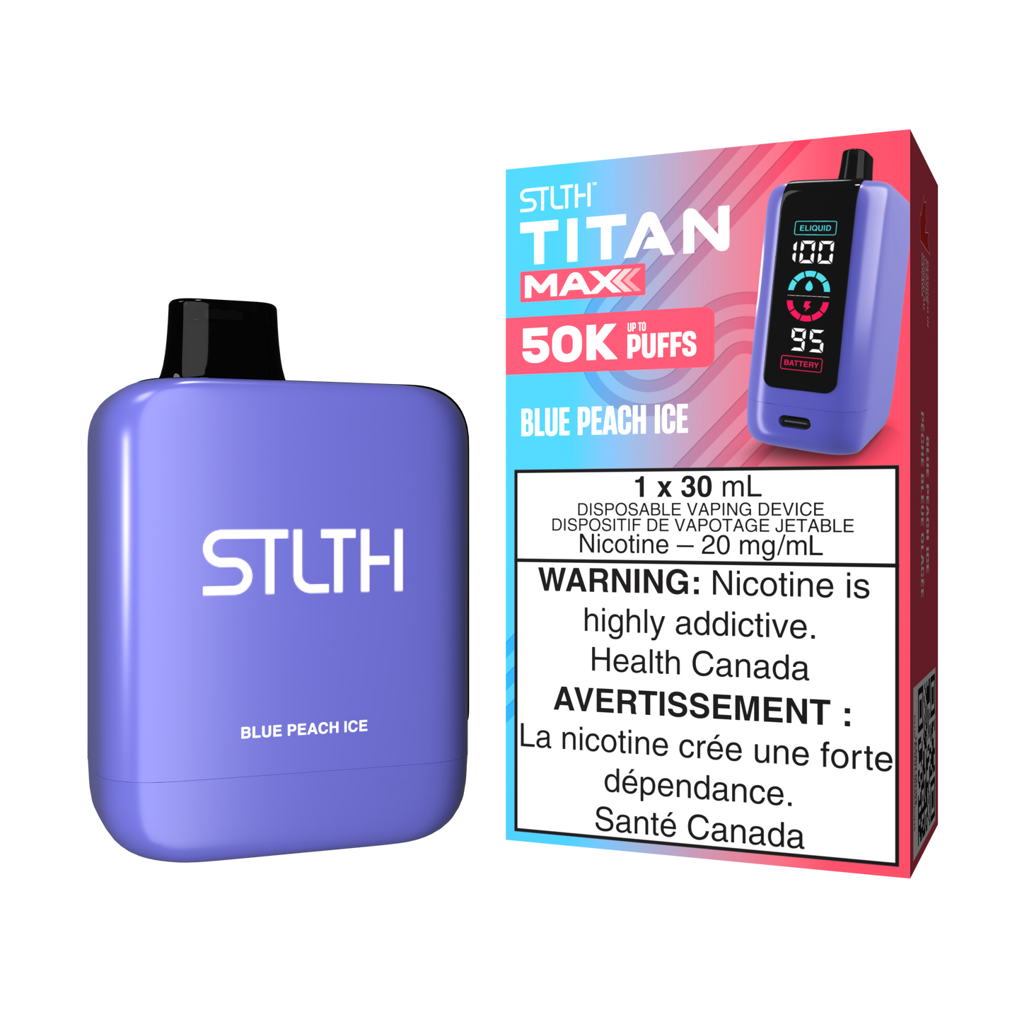 STLTH TITAN MAX 50K PUFFS (EXCISE AB)
