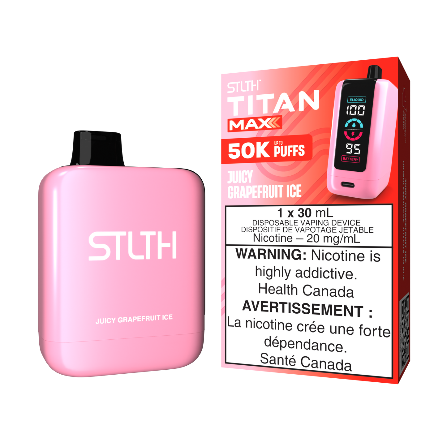 STLTH TITAN MAX 50K PUFFS (EXCISE AB)