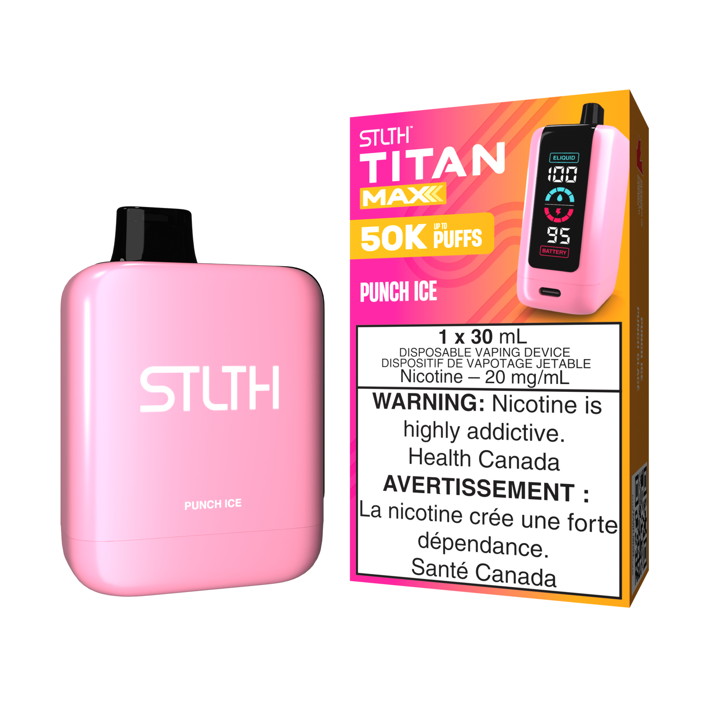 STLTH TITAN MAX 50K PUFFS (EXCISE AB)