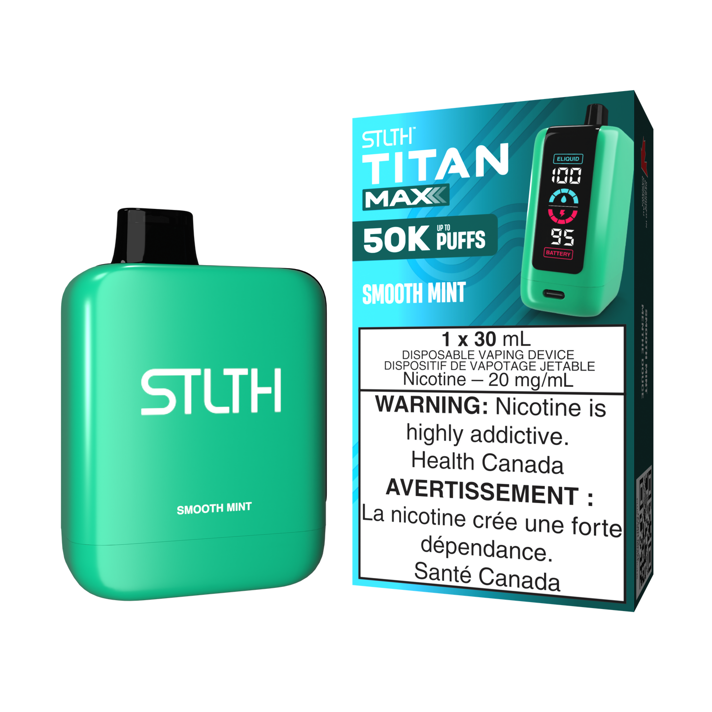 STLTH TITAN MAX 50K PUFFS (EXCISE AB)