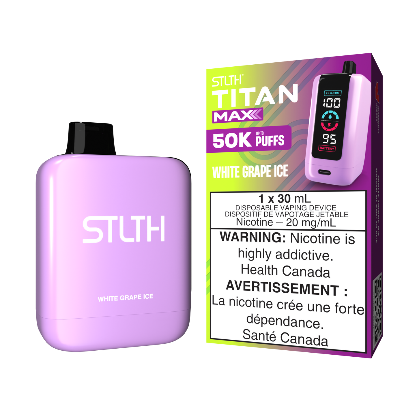 STLTH TITAN MAX 50K PUFFS (EXCISE AB)