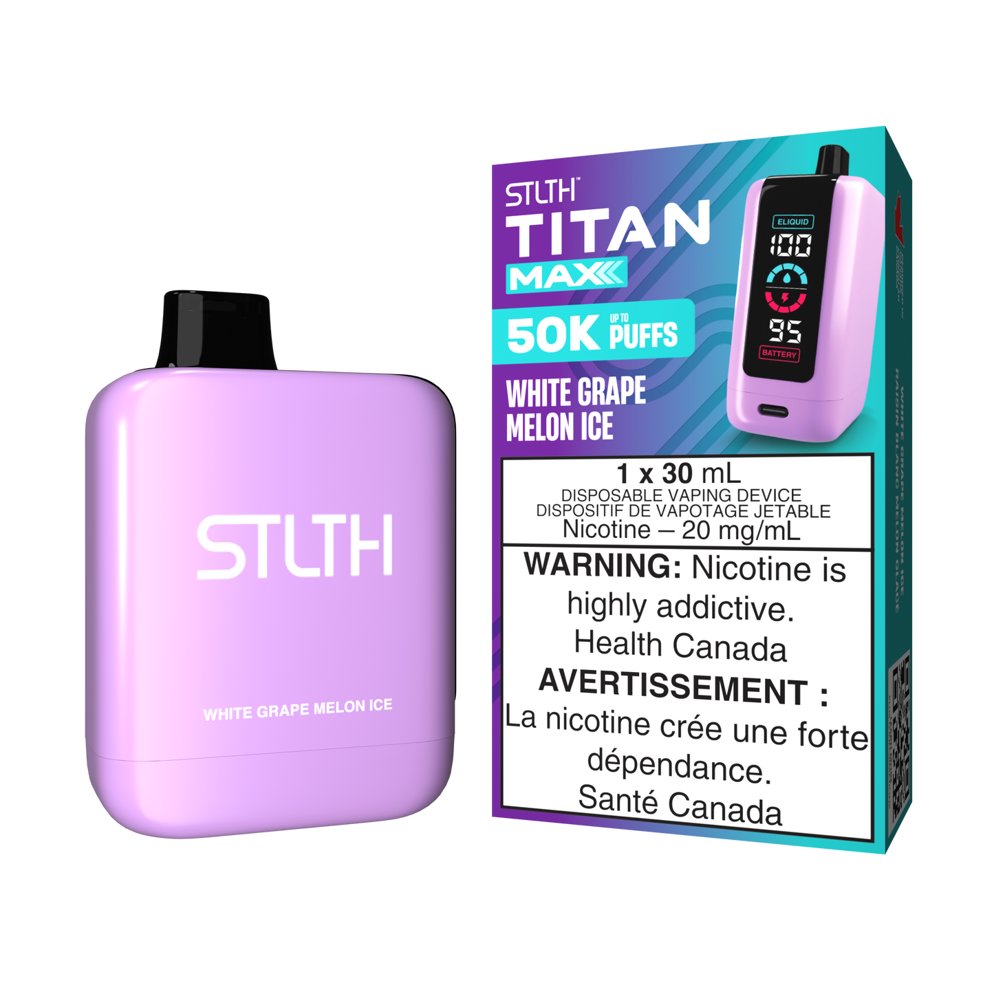 STLTH TITAN MAX 50K PUFFS (EXCISE AB)
