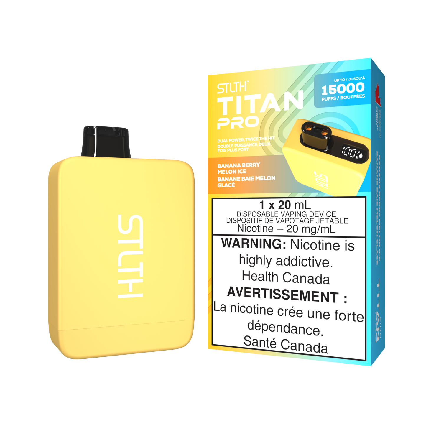 STLTH TITAN PRO 15K PUFFS