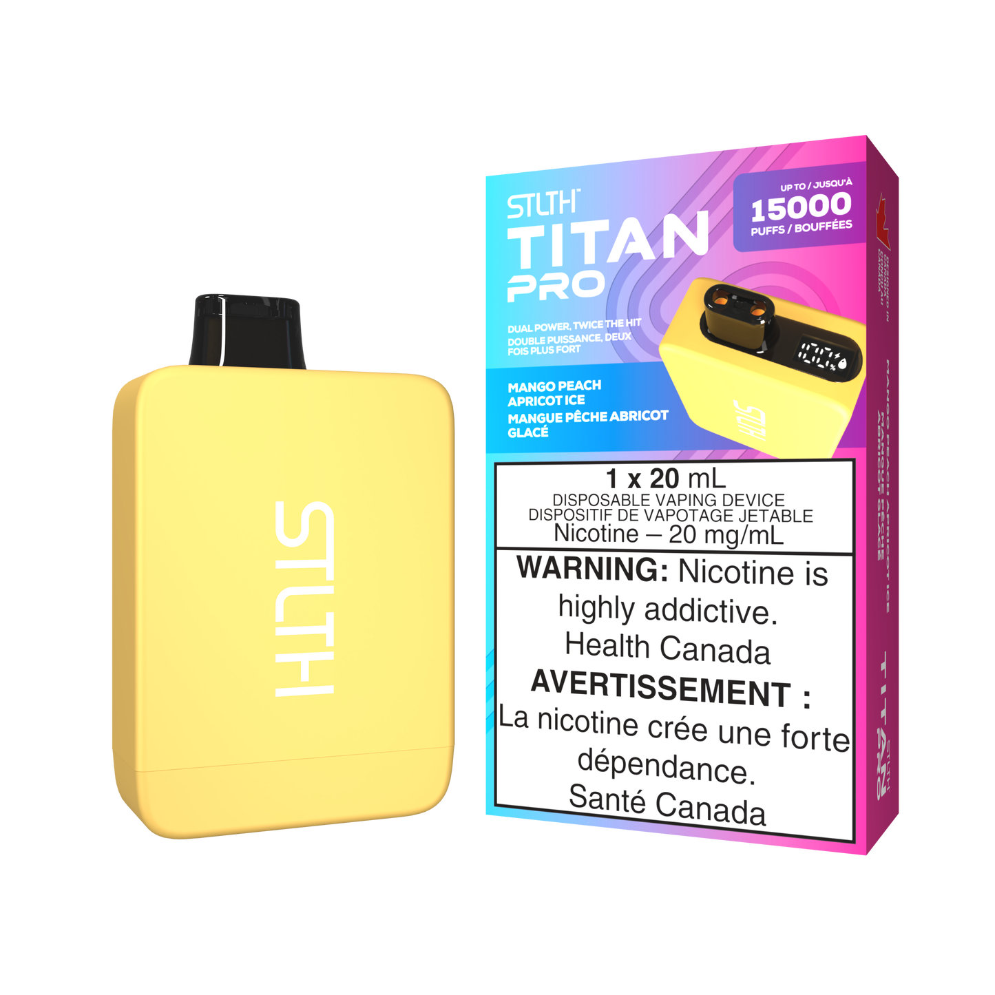 STLTH TITAN PRO 15K PUFFS
