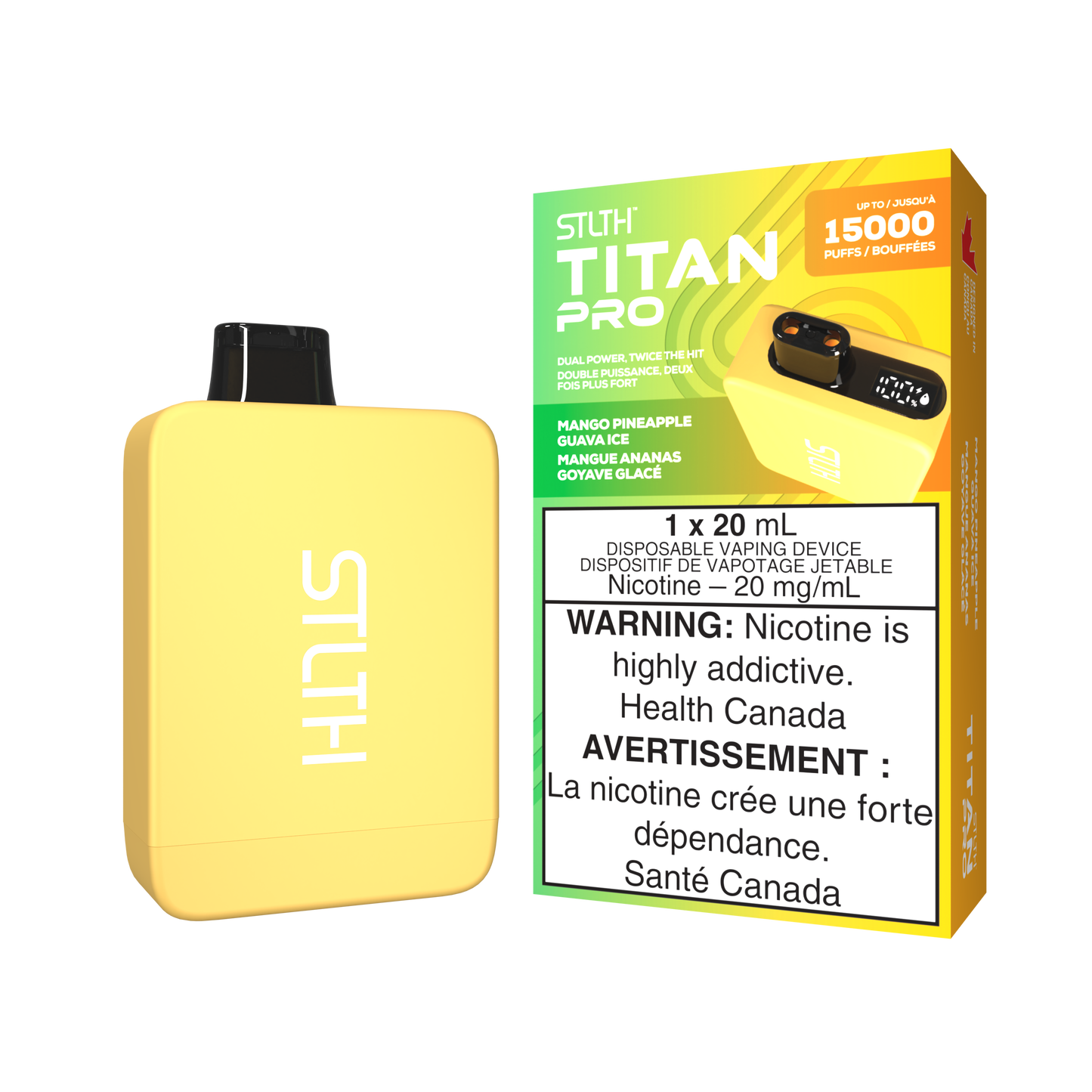 STLTH TITAN PRO 15K PUFFS