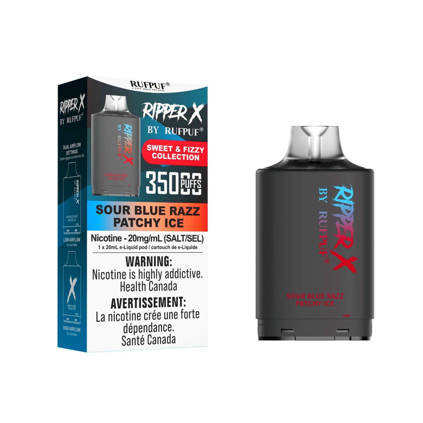 RUFPUF RIPPER X POD 35K PUFFS (Excise AB)