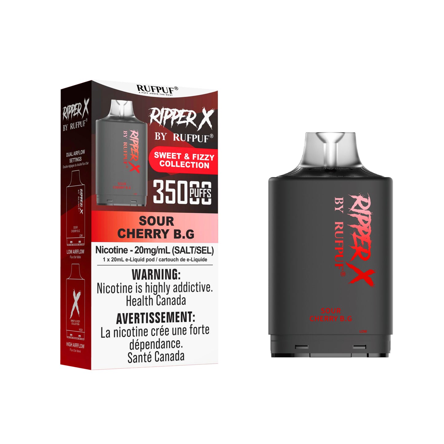 RUFPUF RIPPER X POD 35K PUFFS (Excise AB)