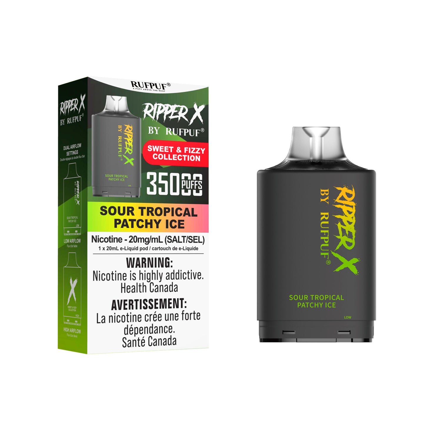 RUFPUF RIPPER X POD 35K PUFFS (Excise AB)