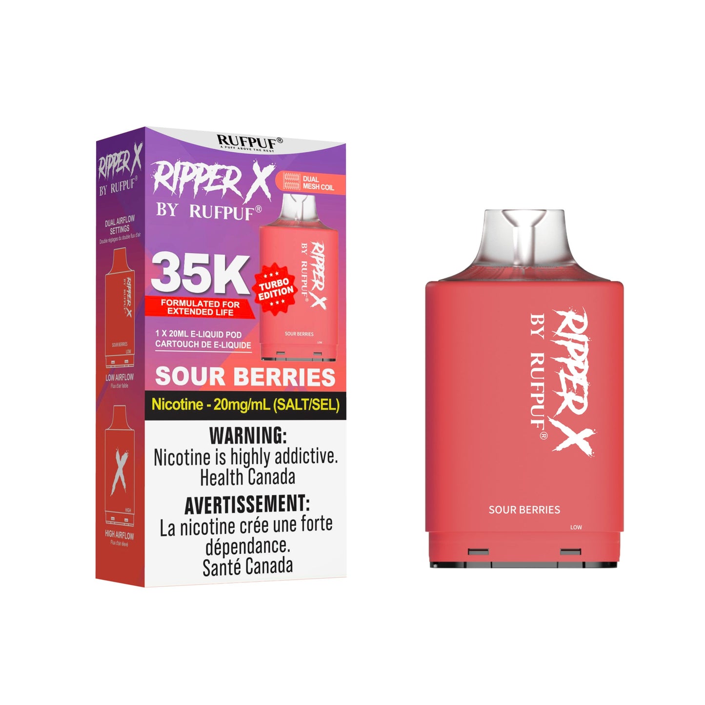RUFPUF RIPPER X POD 35K PUFFS (Excise AB)