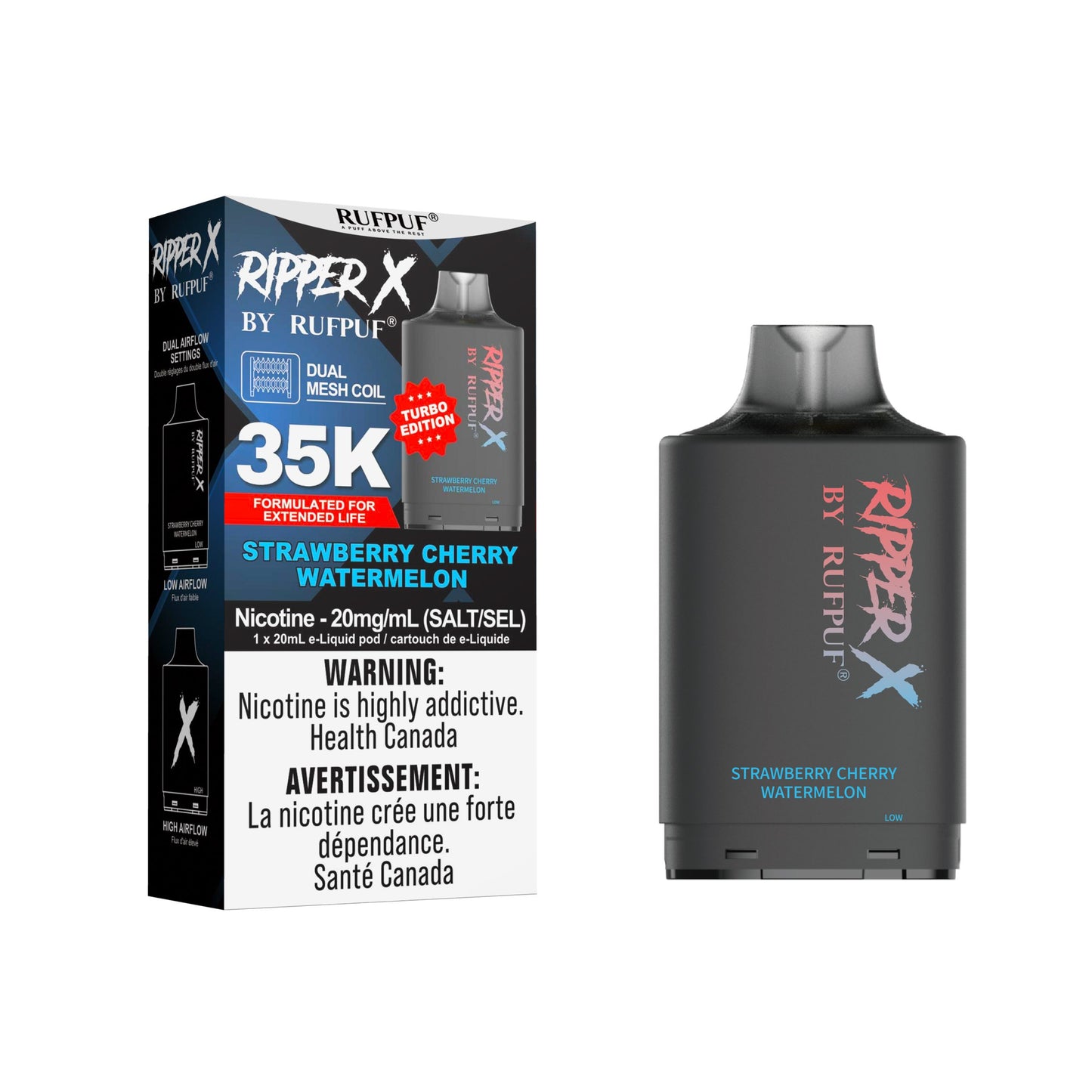 RUFPUF RIPPER X POD 35K PUFFS (Excise AB)