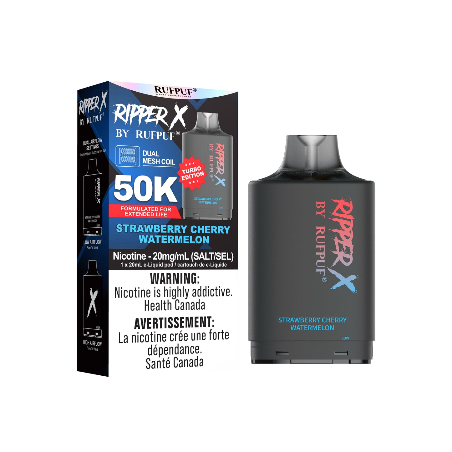 RUFPUF RIPPER X POD 50K PUFFS (Excise AB)