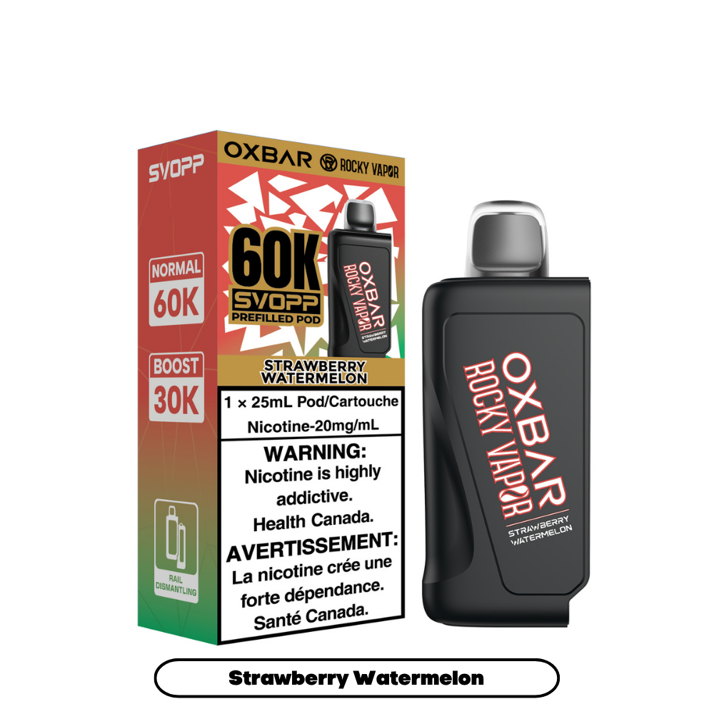 SVOPP ROCKY VAPOR OXBAR PODS 60K PUFFS (EXICSE AB)