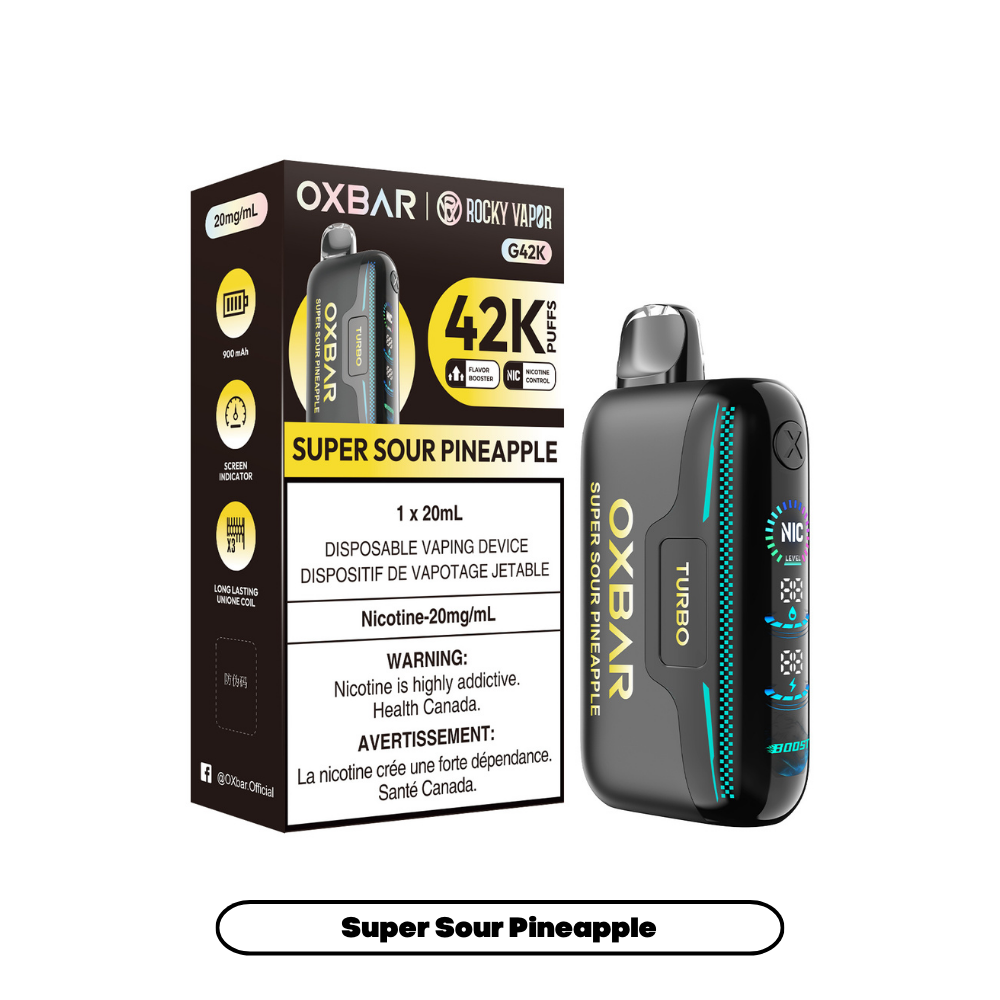 OXBAR G42K PUFFS (EXCISE AB)