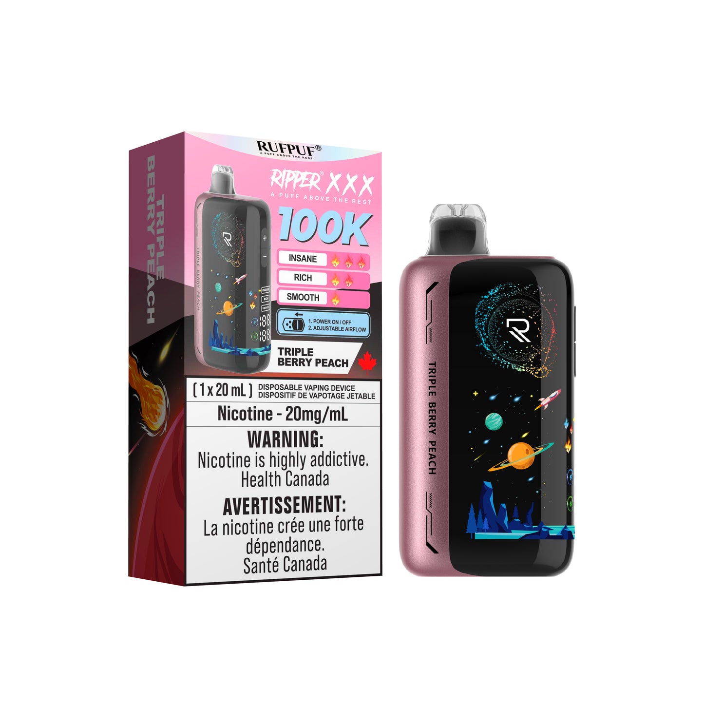 RIPPER XXX 100K PUFFS