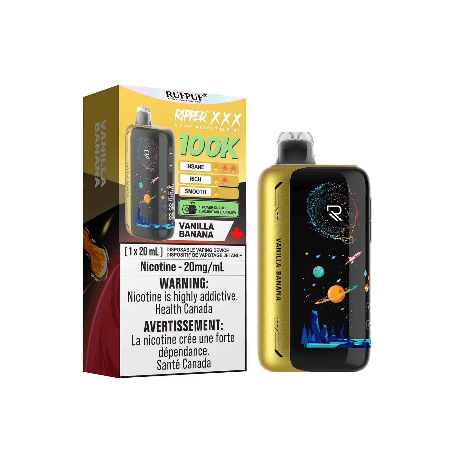 RIPPER XXX 100K PUFFS