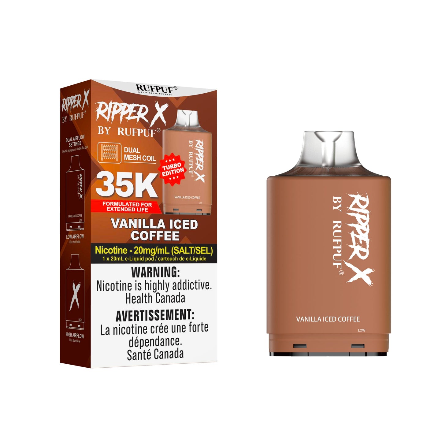 RUFPUF RIPPER X POD 35K PUFFS (Excise AB)