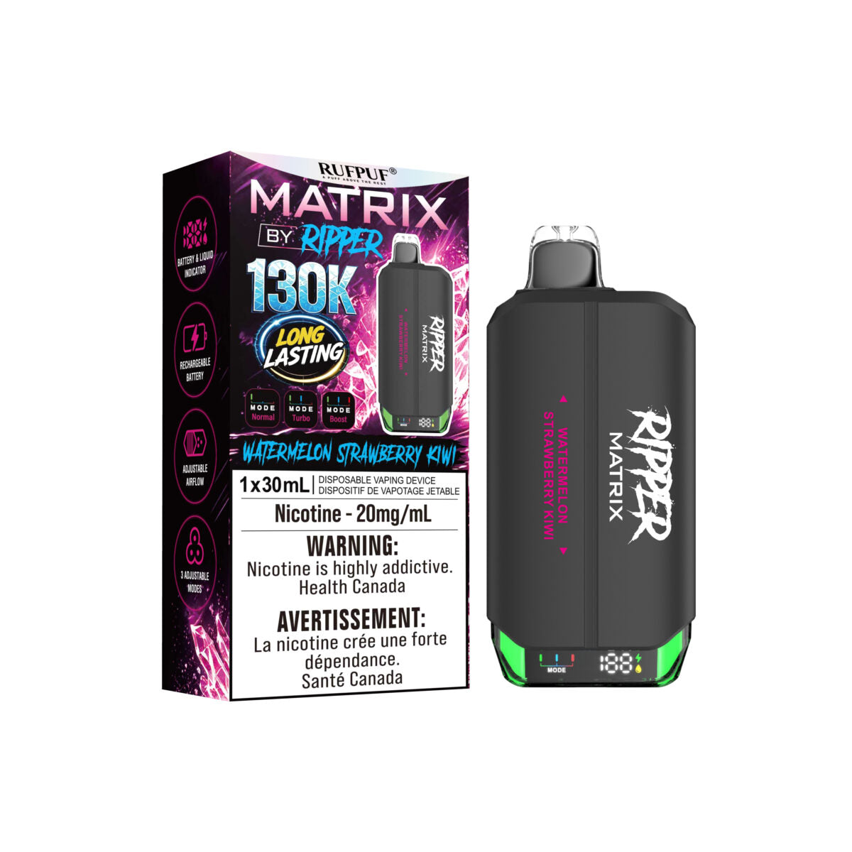 RUFPUF MATRIX BY RIPPER 130K PUFFS (AB)