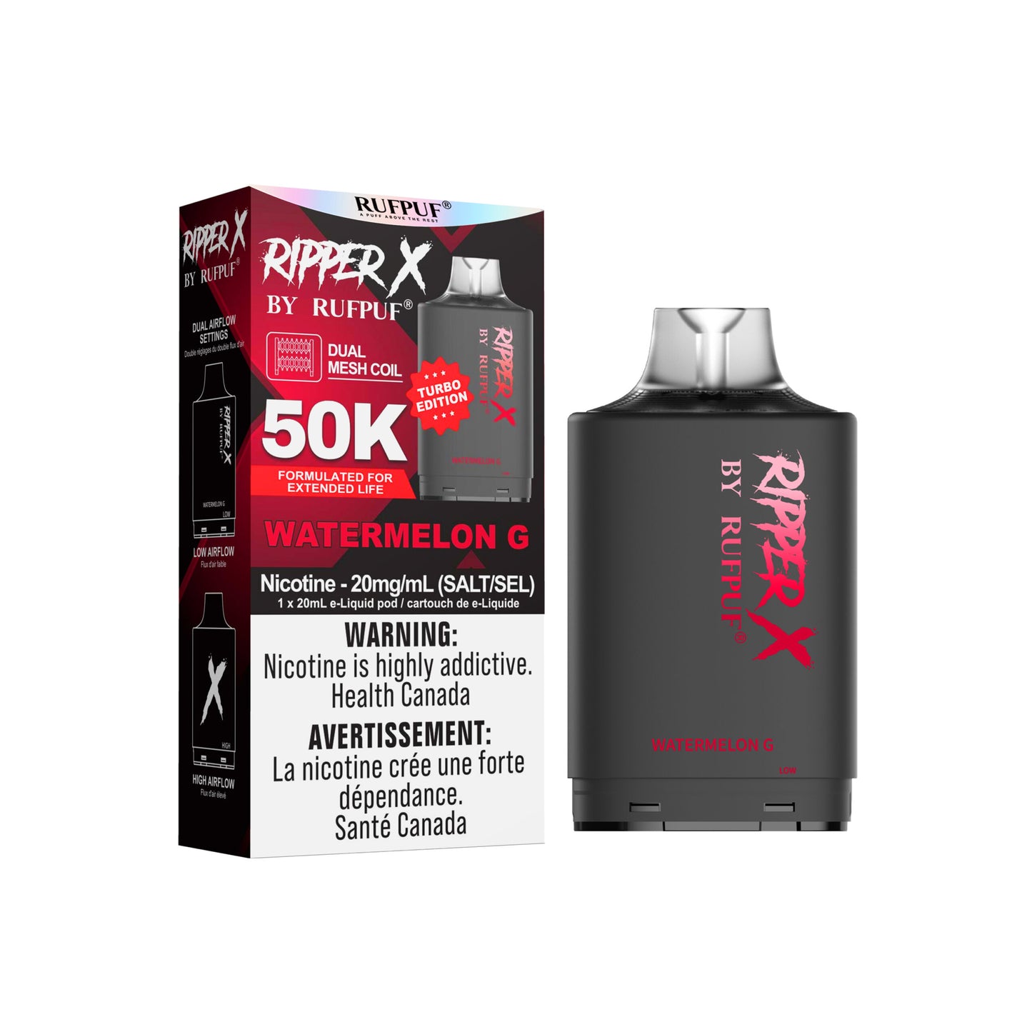 RUFPUF RIPPER X POD 50K PUFFS (Excise AB)
