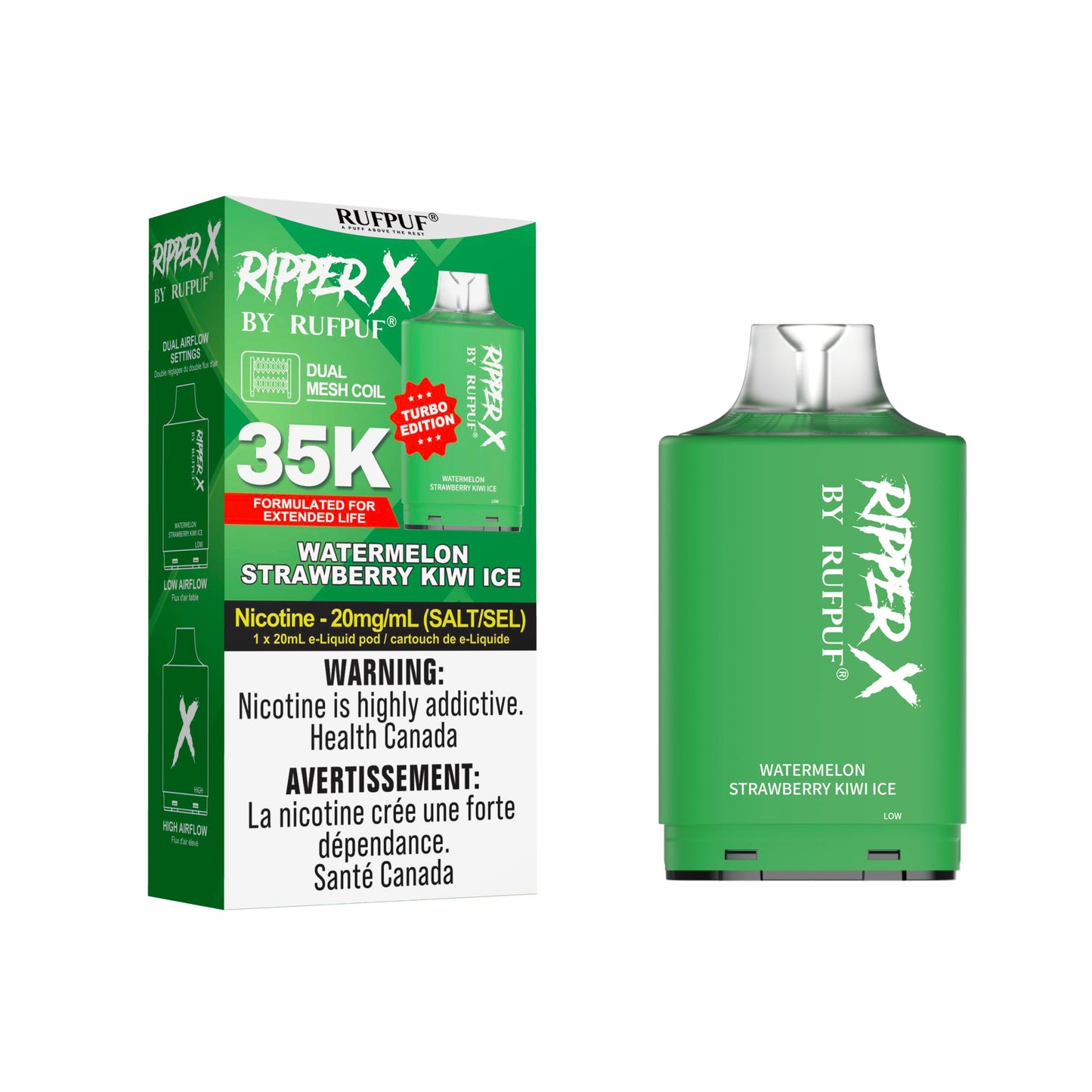 RUFPUF RIPPER X POD 35K PUFFS (Excise AB)