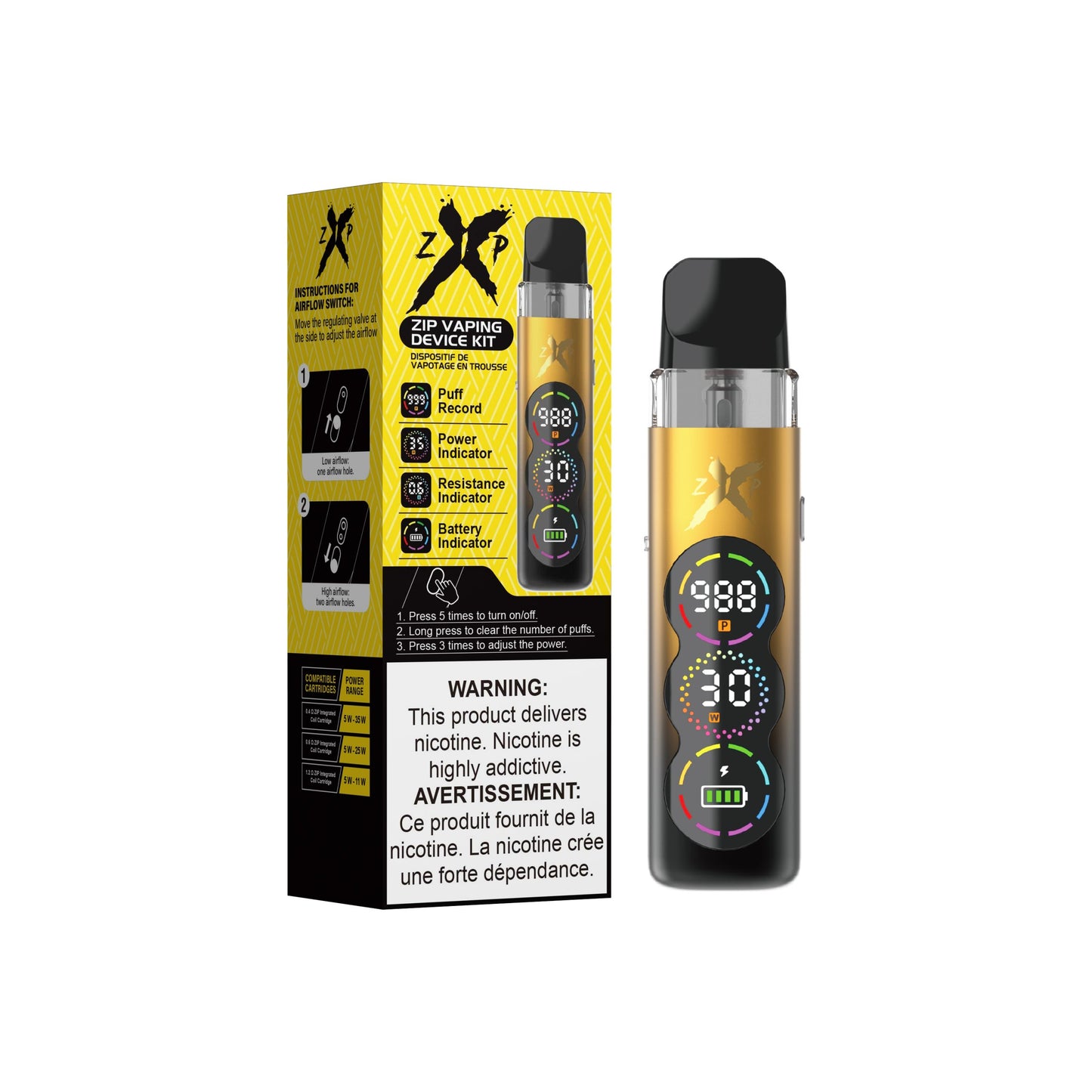 RIPPER X ZIP X POD KIT 2ML