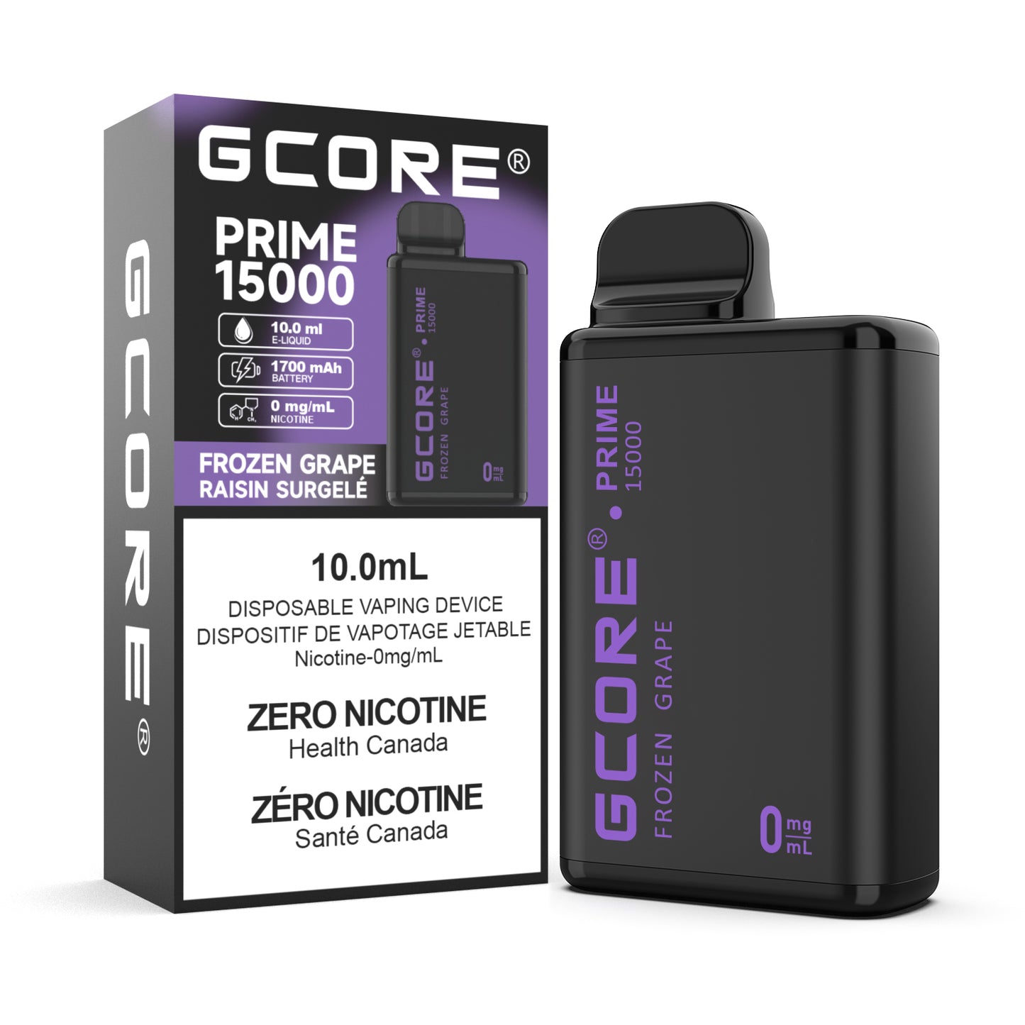 PRODUITS JETABLES ZÉRO NIC