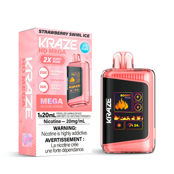 KRAZE HD MEGA 20K PUFFS