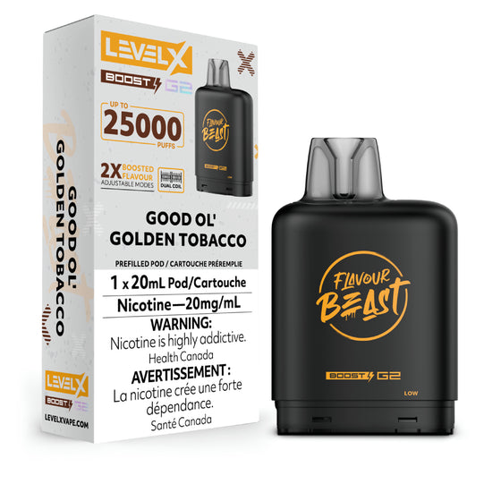 LEVEL X FLAVOUR BEAST BOOST G2 25K PUFFS