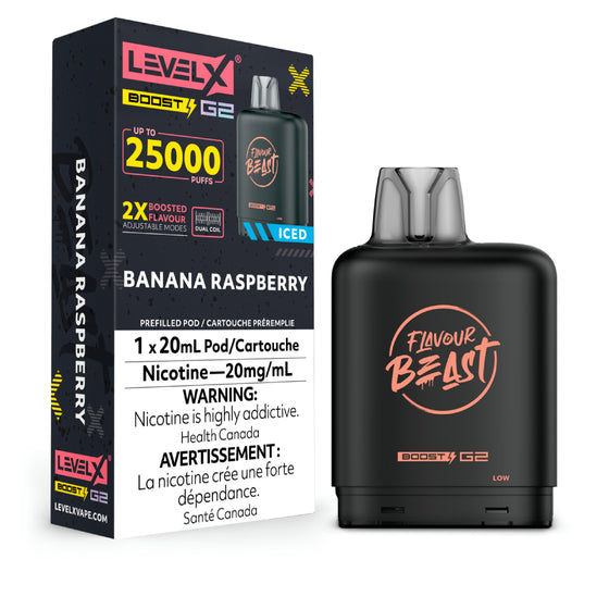 LEVEL X FLAVOUR BEAST BOOST G2 25K PUFFS