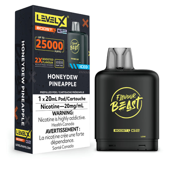 LEVEL X FLAVOUR BEAST BOOST G2 25K PUFFS