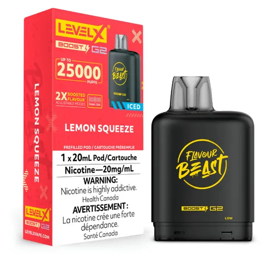 LEVEL X FLAVOUR BEAST BOOST G2 25K PUFFS