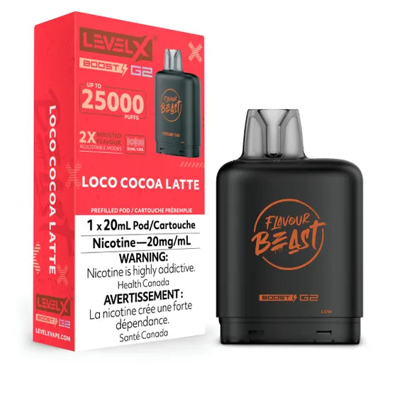 LEVEL X FLAVOUR BEAST BOOST G2 25K PUFFS