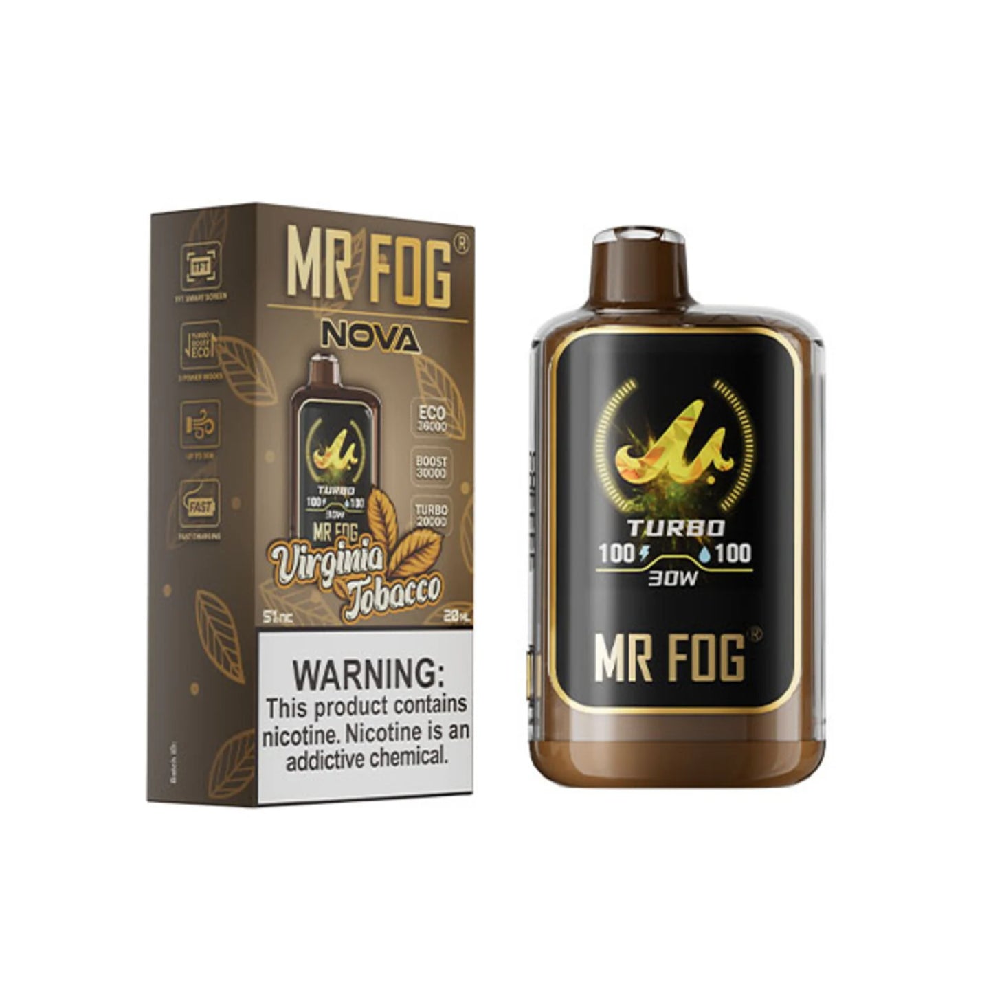 MR FOG NOVA 36k PUFFS ORGINAL (EXCISE AB)