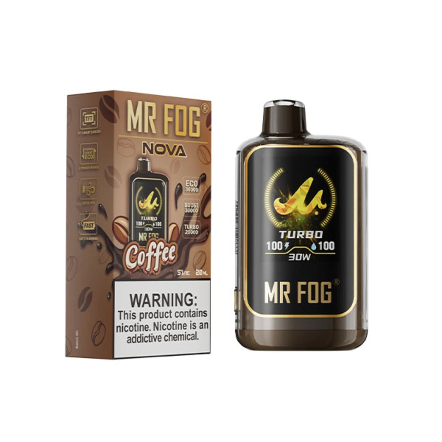 MR FOG NOVA 36k PUFFS ORGINAL (EXCISE AB)