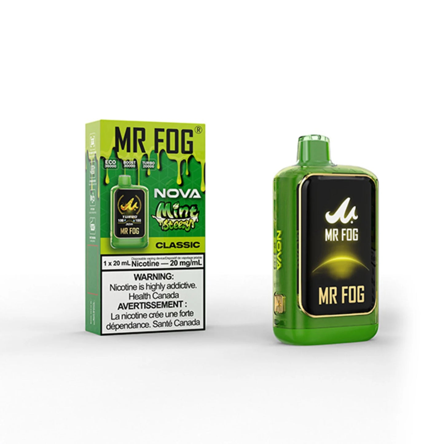 MR FOG NOVA BLUE RAZZ STEEZY 36K PUFFS (EXCISE AB)