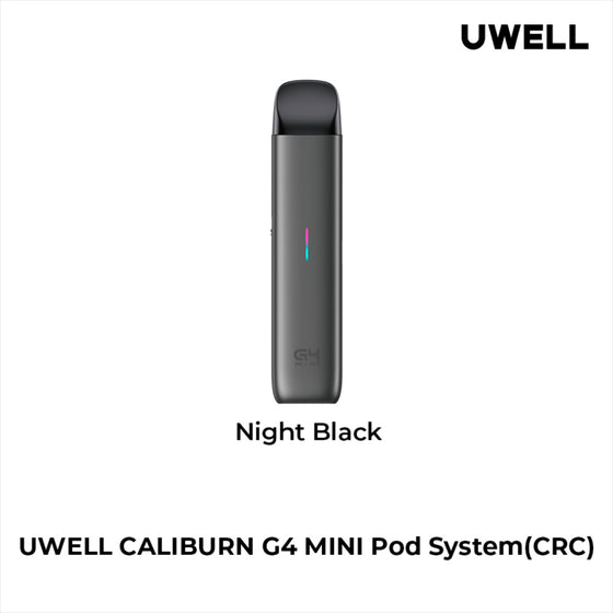 Combining Portability UWell Caliburn G4 Mini Pod Vape Device Free Shipping $75+ - NVB Inc Night Black Slate Combining Portability UWell Caliburn G4 Mini Pod Vape Device Free Shipping $75+ - NVB Inc Night Black Slate