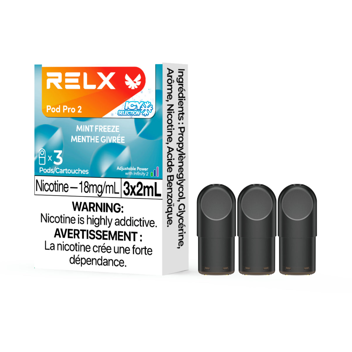 RELX POD PRO 2 (3 PCS PER PACK) Vape Pulse RELX POD PRO 2 (3 PCS PER PACK) Vape Pulse