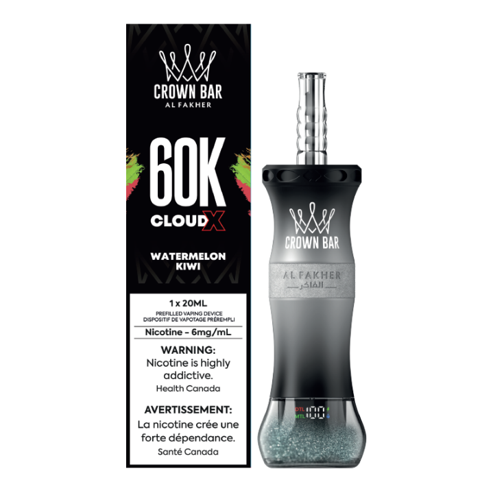 AL KFAKHER CROWN BAR CLOUD X 60K PUFFS 6MG (AB)