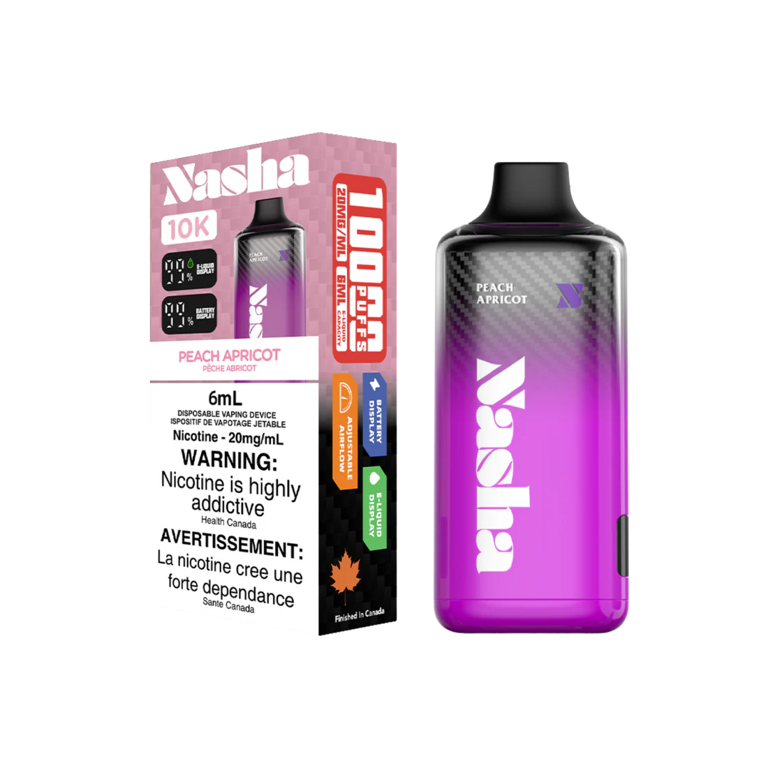 NASHA 10K PUFFS (EXCISE AB)