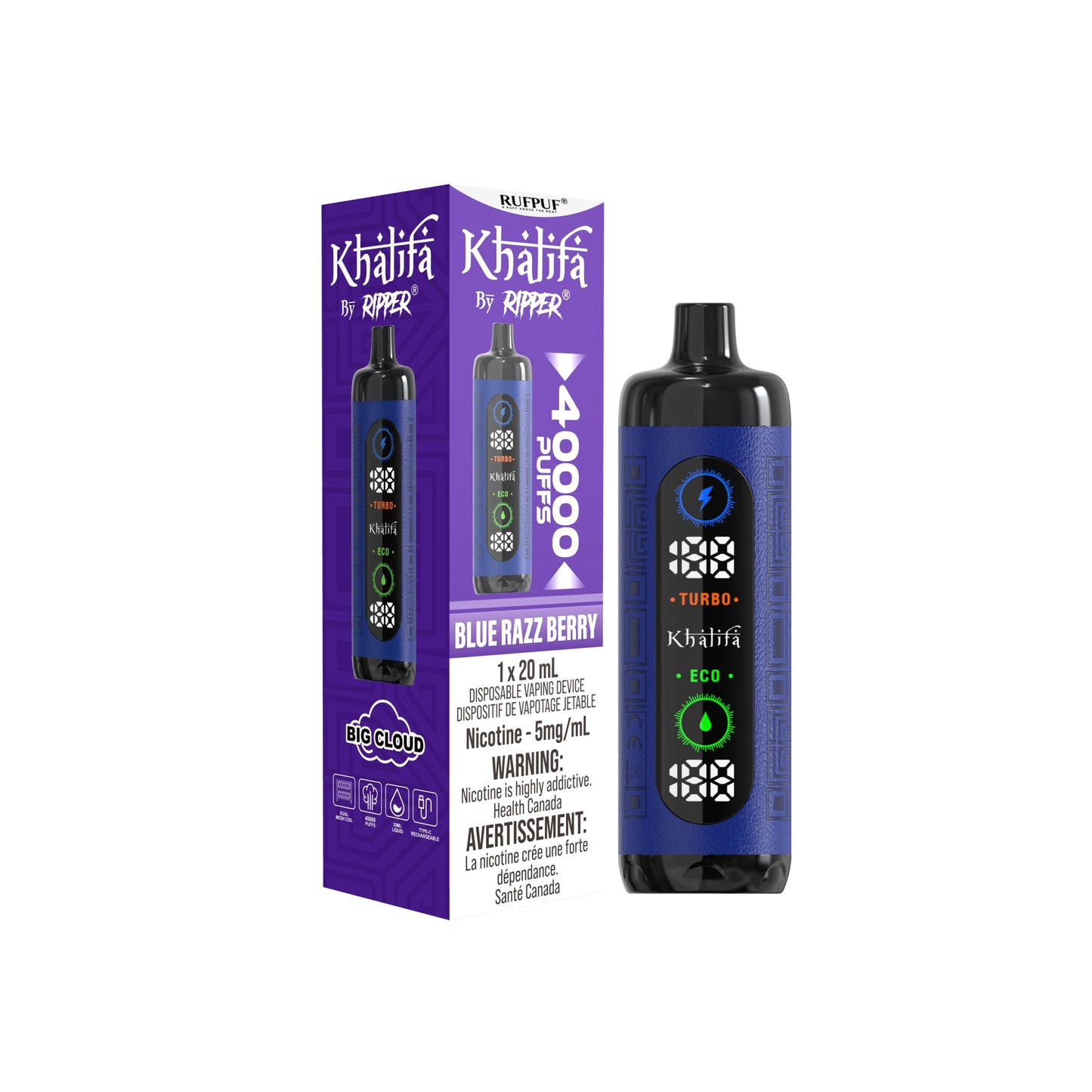 KHALIFA BAR UP TO 40K PUFFS