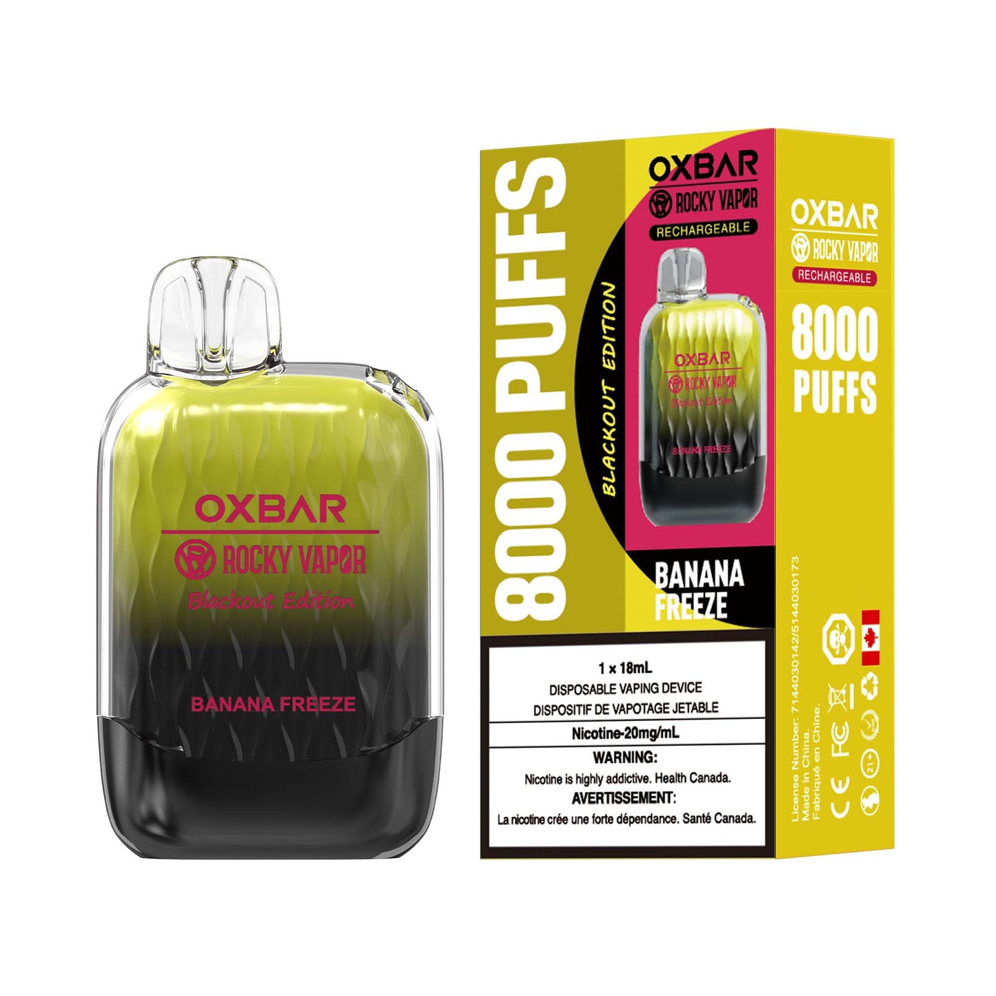 OXBAR G-8000 PUFFS