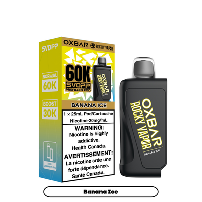 SVOPP ROCKY VAPOR OXBAR PODS 60K PUFFS (EXICSE AB)